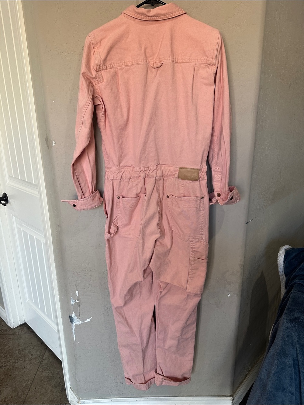 Duluth Trading Co Pink Button-Up Work Shirt - Picture 3 of 4